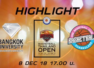 HIGHLIGHT : BASKETBALL THAILAND OPEN 2018 : BU vs OSK