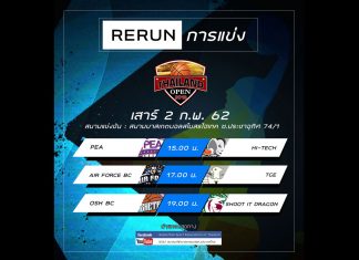 Rerun : ไทยแลนด์ โอเพ่น 2018 : รอบ 6 ทีม : เสาร์ 2 ก.พ. 62
