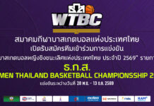 รับสมัครทีมเข้าร่วมแข่งขัน ธ.ก.ส.WOMEN’S BASKETBALL CHAMPIONSHIP 2026